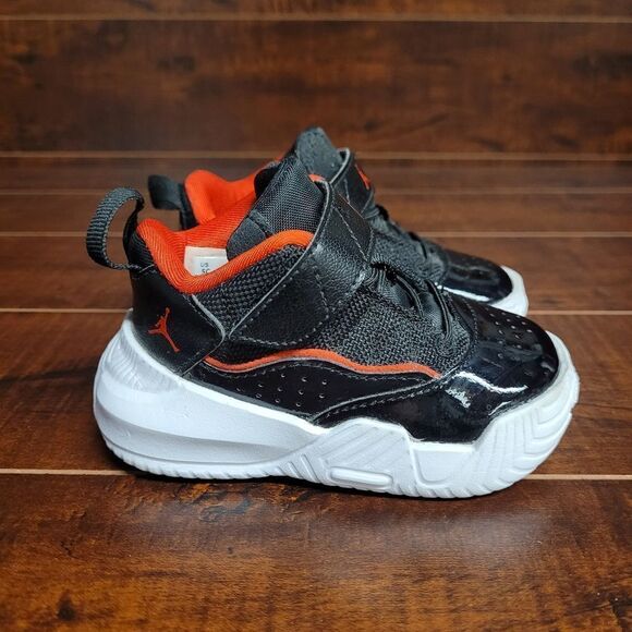 Nike Air Jordan Stay Loyal PS Black Red Athletic Sneakers Kids Childrens Size 5C